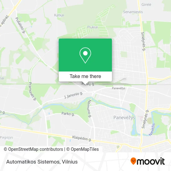 Карта Automatikos Sistemos