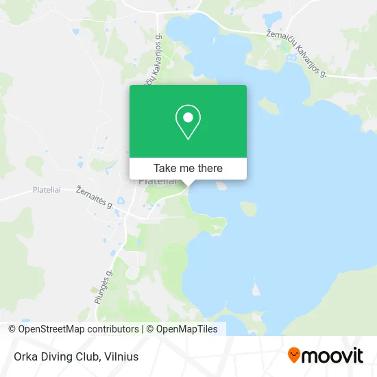 Карта Orka Diving Club