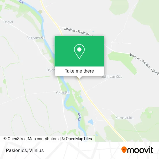 Карта Pasienies