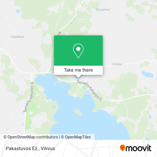 Карта Pakastuvos Ež.