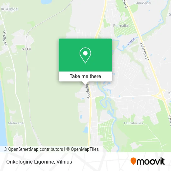 Карта Onkologinė Ligoninė