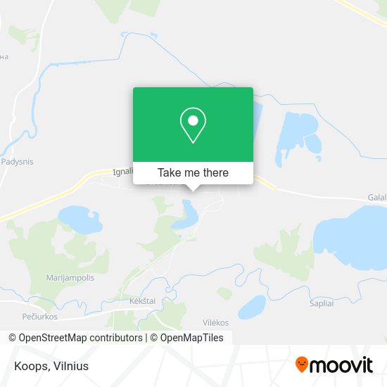 Карта Koops