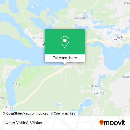 Карта Kosto Valtinė