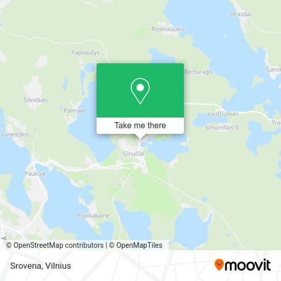 Карта Srovena