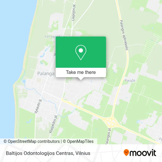 Карта Baltijos Odontologijos Centras