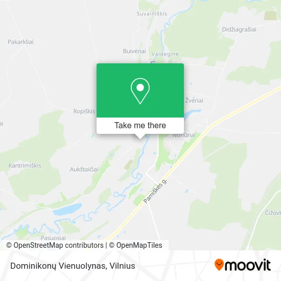 Карта Dominikonų Vienuolynas