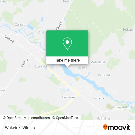 Карта Wakeink