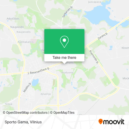Карта Sporto Gama