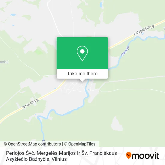 Perlojos Švč. Mergelės Marijos Ir Šv. Pranciškaus Asyžiečio Bažnyčia map