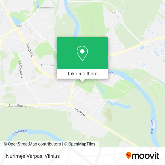Карта Nurimęs Varpas