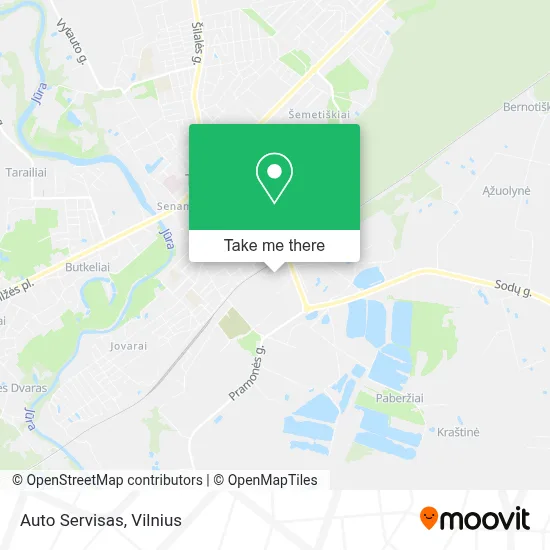 Auto Servisas map