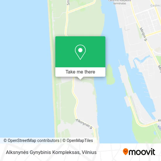 Карта Alksnynės Gynybinis Kompleksas