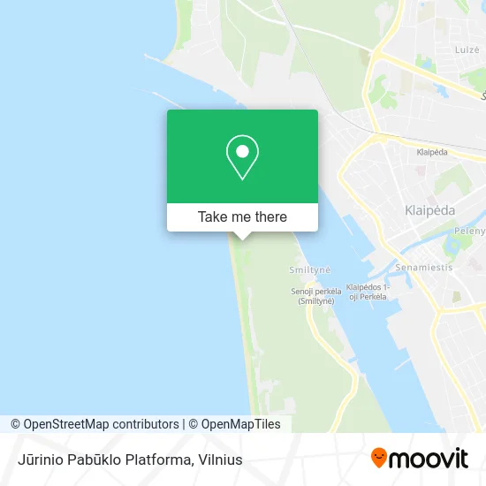 Карта Jūrinio Pabūklo Platforma