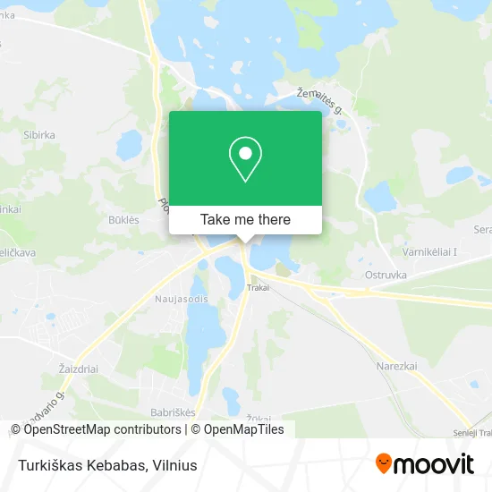 Карта Turkiškas Kebabas
