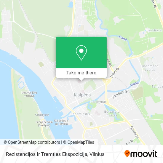 Карта Rezistencijos Ir Tremties Ekspozicija