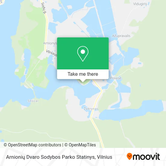 Карта Arnionių Dvaro Sodybos Parko Statinys