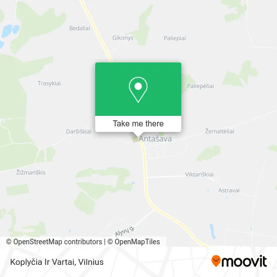 Карта Koplyčia Ir Vartai