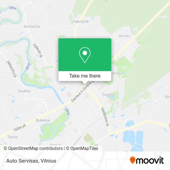 Карта Auto Servisas
