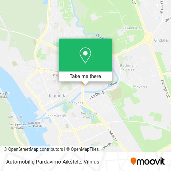 Карта Automobilių Pardavimo Aikštelė