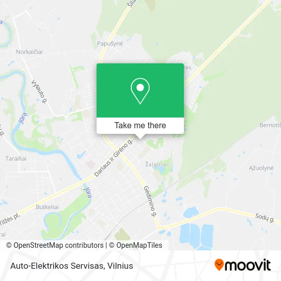 Карта Auto-Elektrikos Servisas