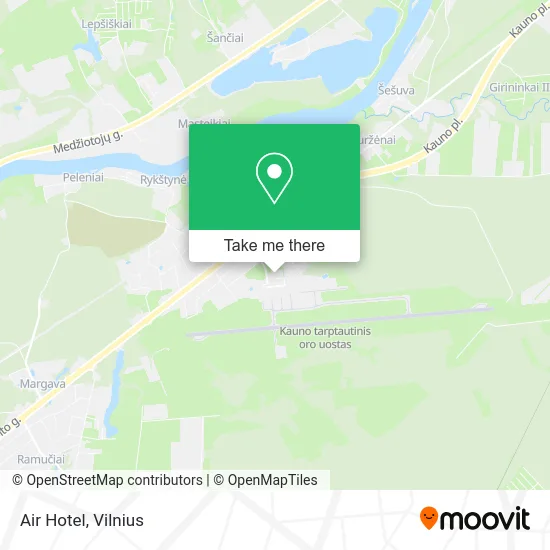 Карта Air Hotel