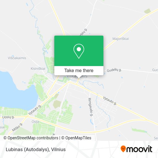 Карта Lubinas (Autodalys)