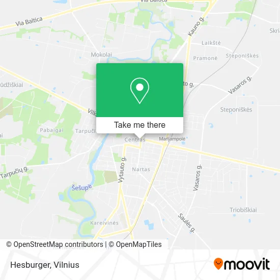 Карта Hesburger