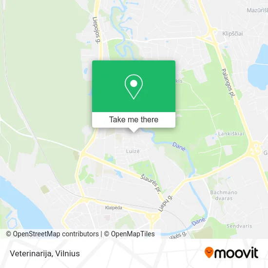 Карта Veterinarija