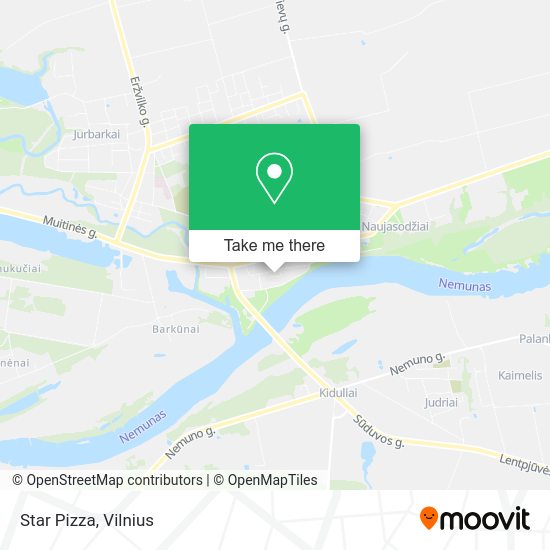 Карта Star Pizza