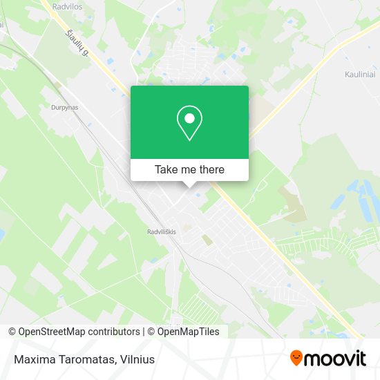Карта Maxima Taromatas