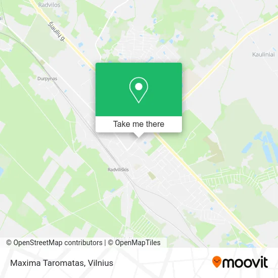 Карта Maxima Taromatas
