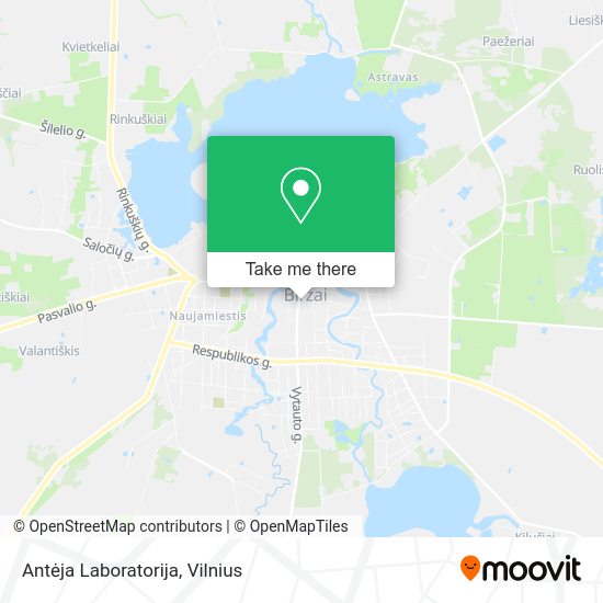 Карта Antėja Laboratorija
