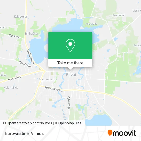 Карта Eurovaistinė