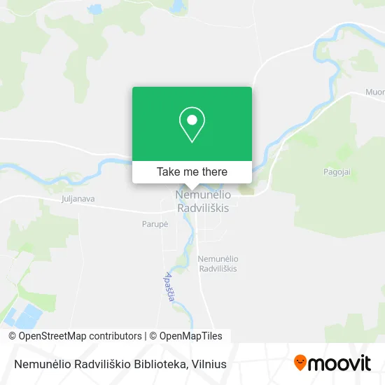 Карта Nemunėlio Radviliškio Biblioteka