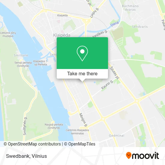 Карта Swedbank