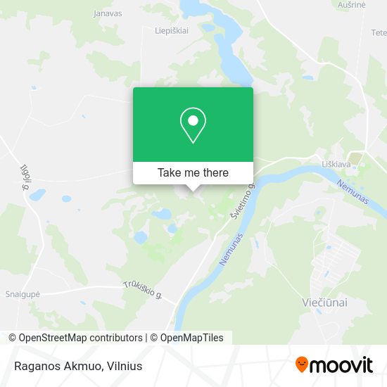 Карта Raganos Akmuo