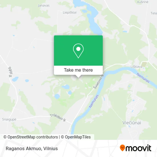 Карта Raganos Akmuo