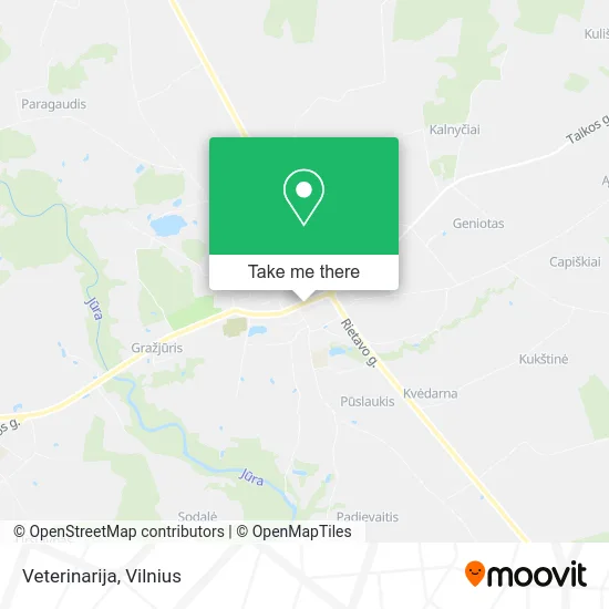 Карта Veterinarija