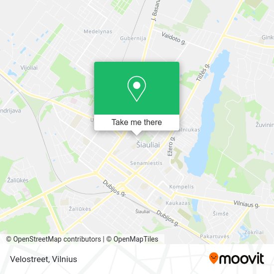 Карта Velostreet