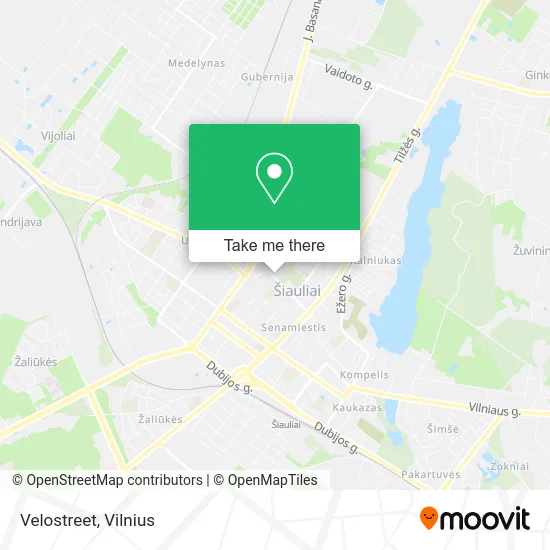 Карта Velostreet