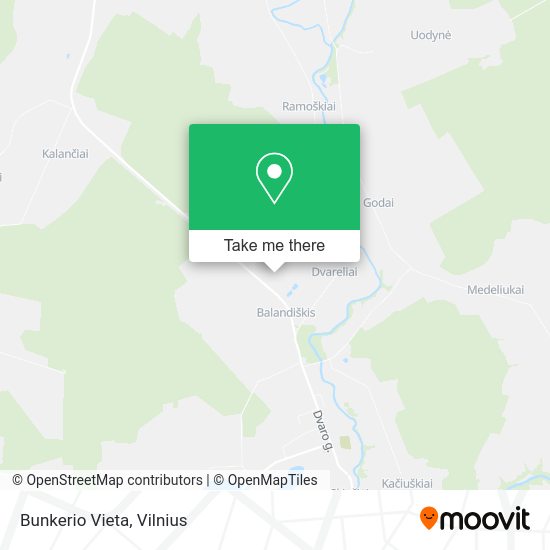 Карта Bunkerio Vieta