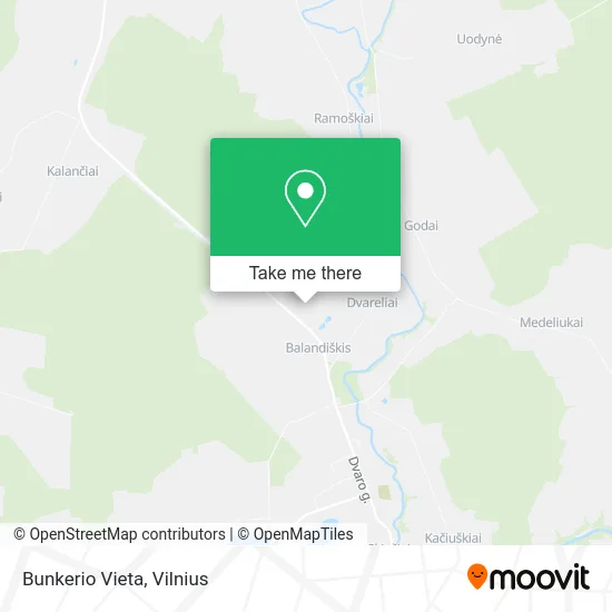 Карта Bunkerio Vieta