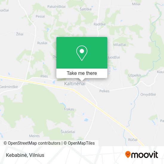 Карта Kebabinė