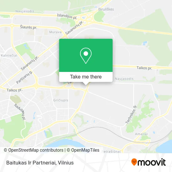 Карта Baitukas Ir Partneriai