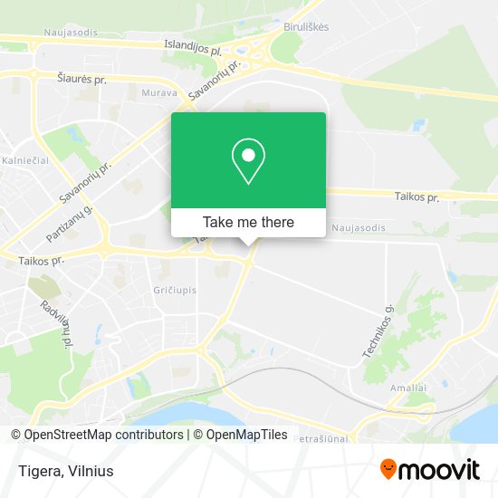 Карта Tigera