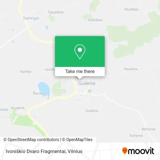 Ivoniškio Dvaro Fragmentai map