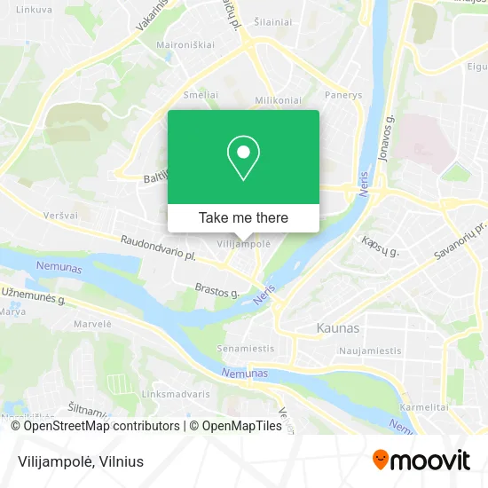 Карта Vilijampolė