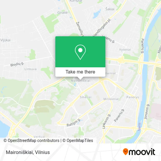 Карта Maironiškiai