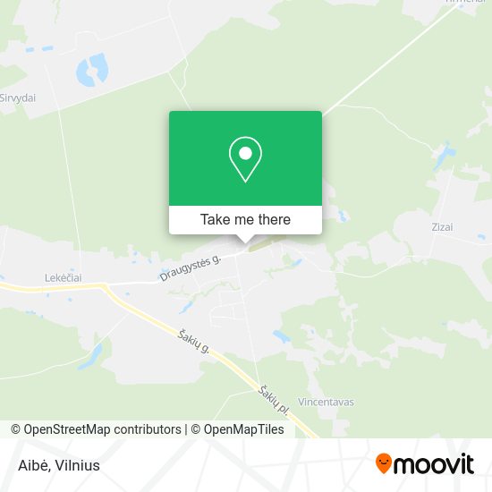 Карта Aibė