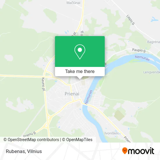 Rubenas map